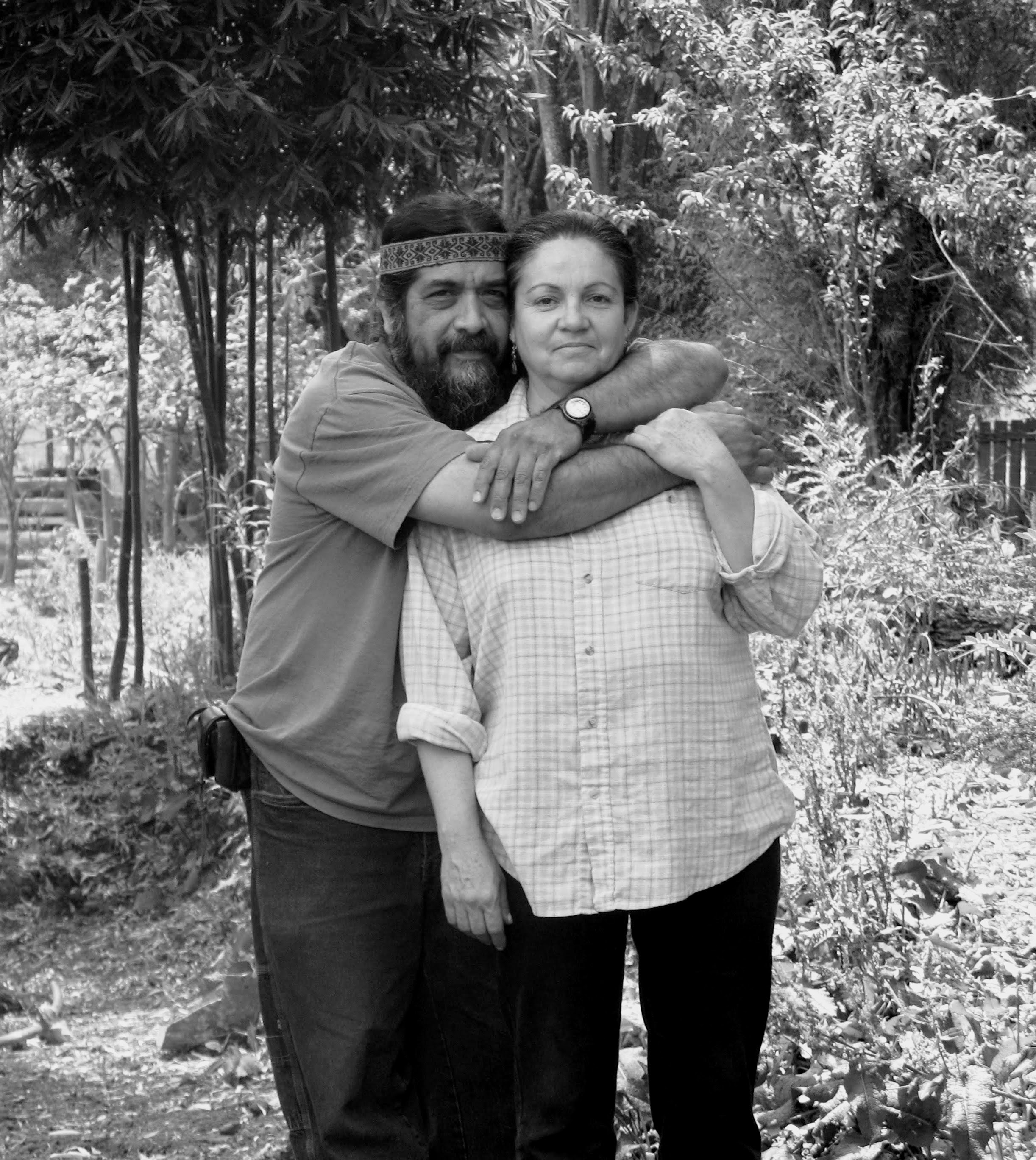 María Elena y Francisco, fundadores de Wiki-tau